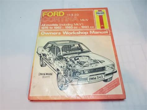 Haynes Ford Cortina Mk Iv And Owners Workshop Manual