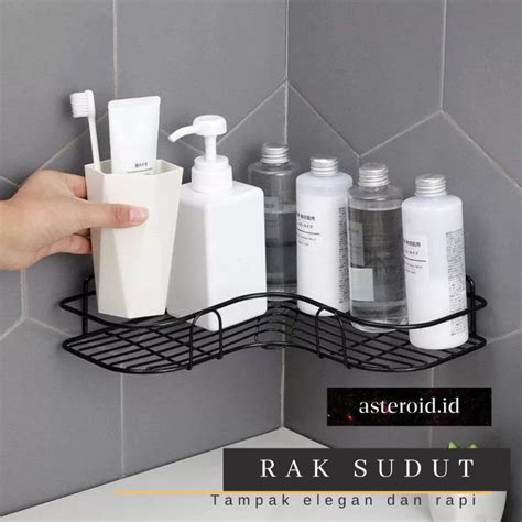 Jual Rak Sudut Kamar Mandi Rak Sabun Kamar Mandi Rak Sudut Aesthetic