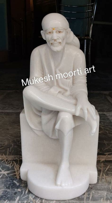 White Marble Shirdi Sai Baba Statue Temple At Rs In Jaipur Id