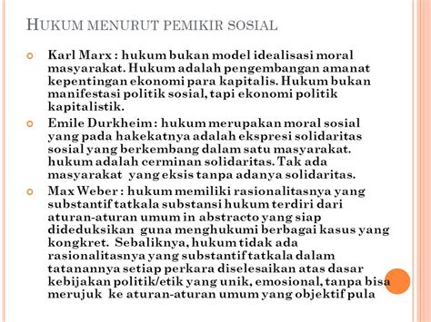 Pengertian Perubahan Sosial Menurut Karl Marx Sketsa