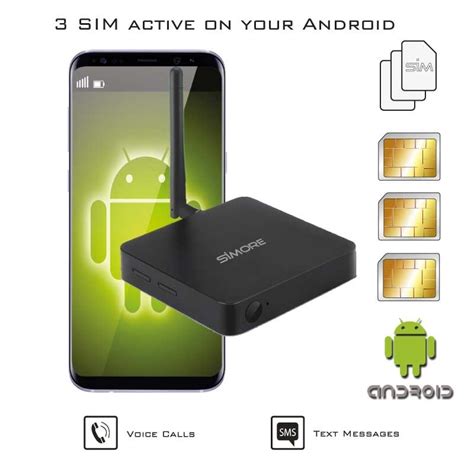 DualSIM Home 2 Android Adaptador Doble SIM Triple SIM Fijo Convertidor