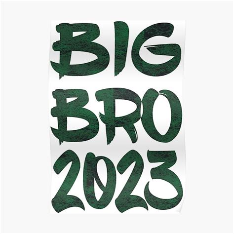 "Big Brother 2023" Poster for Sale by faisokhokhar | Redbubble