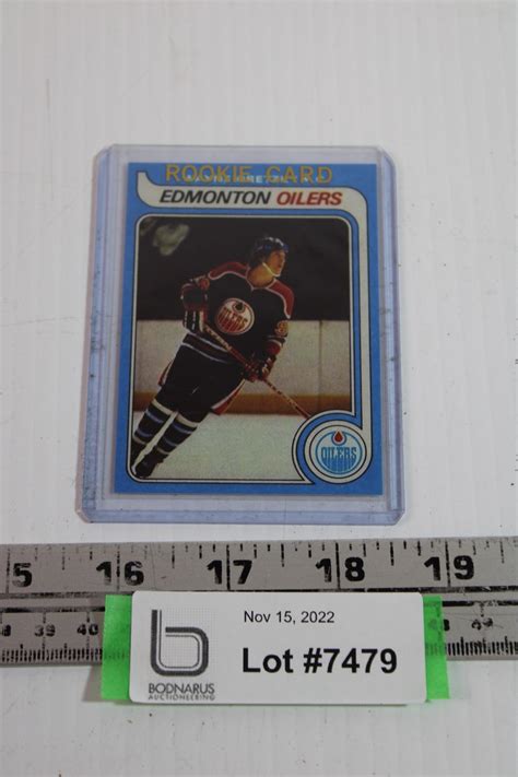 Wayne Gretzky Rookie Card (Reprint) - Bodnarus Auctioneering