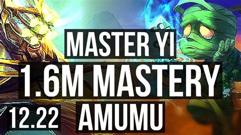 Yi Vs Amumu Jng Quadra Legendary M Mastery Games