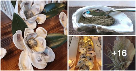 Beautiful Ways To Repurpose Oyster Shells