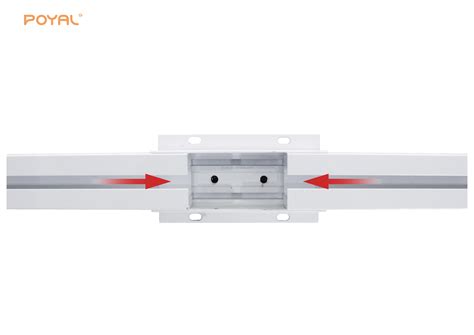 Poyal High Ceiling Smart Curtain Motor Tuya Smart Control Motorized Dc ...
