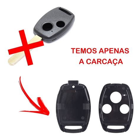 Capa Chave Honda Carca A Chave Honda Civic City Fit Parcelamento