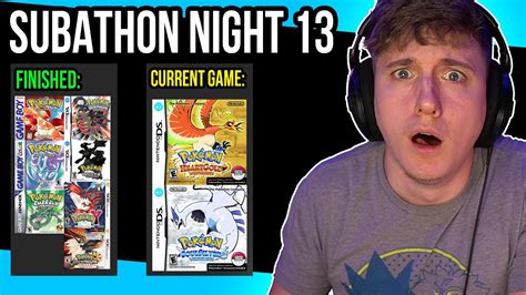 Nuzlocking Every Pokemon Game Randomized Straight Subathon Night