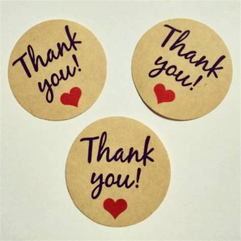 Jual Stiker Sticker Label Thank You Shopee Indonesia