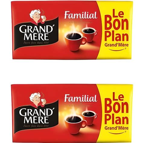 Lot De Caf Moulu Grand M Re Familial X G Cdiscount Au