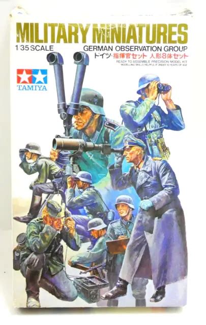 Tamiya Military Miniature German Observation Group Scale Maquette