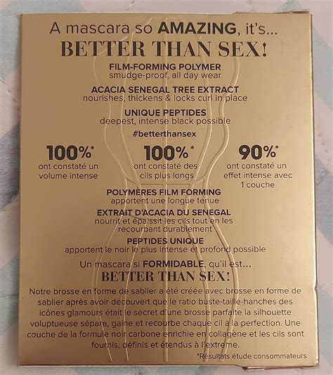 Rimel Better Than Sex Mini Produto Feminino Too Faced Nunca Usado