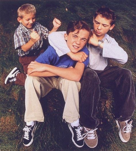 Erik Per Sullivan Frankie Muniz Justin Berfield Malcolm In The