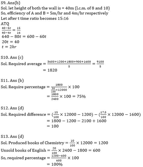 Quantitative Aptitude Quiz For Ibps Clerk Prelims Th November