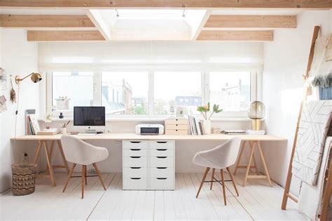 Double Desk IKEA Hacks That Will Boost Your Productivity - The Nordroom