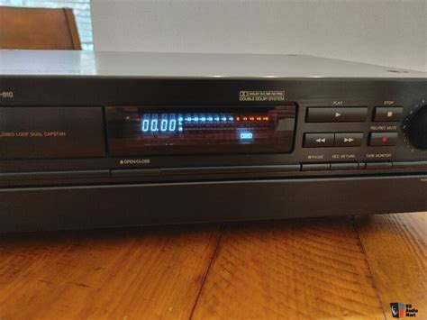 Denon Drs 810 3 Head Dual Capstan Cassette Deck Rare Excellent Photo