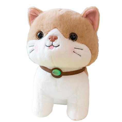 Ripley Peluche De Gato Peludo Tierno Kawaii Ni Os Bebes X Cm