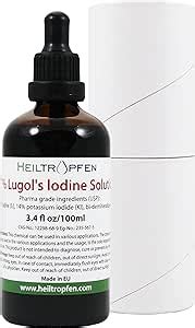 Lugolsche Jodlösung 7 100 ml Inhaltsstoffe in pharmazeutischer