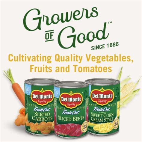 Del Monte Fresh Cut Golden Sweet Whole Kernel Corn Canned Vegetables