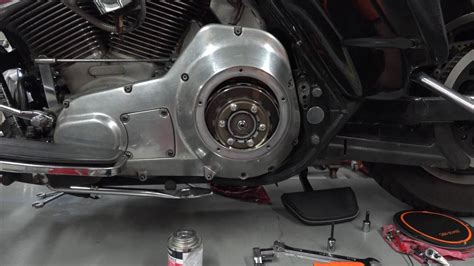 Harley Clutch Cable Lube And Adjustment YouTube