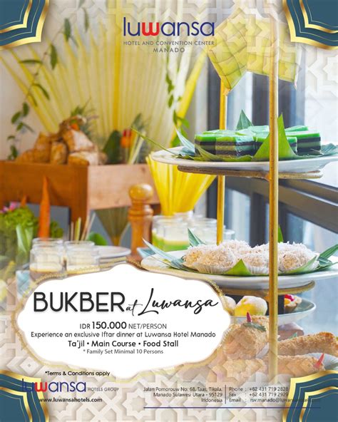 Luwansa Hotel Manado Hadir Promo Bukber At Luwansa GAWAI CO