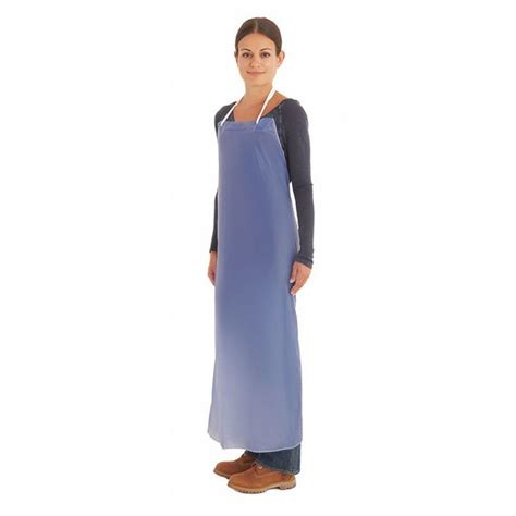 Ansell Bib Apron 33 In W Blue 54 In L 56 007 Zoro