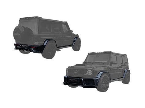 Keyvany Wide Body Elements Mercedes Benz G Class W464 Royal Body Kits