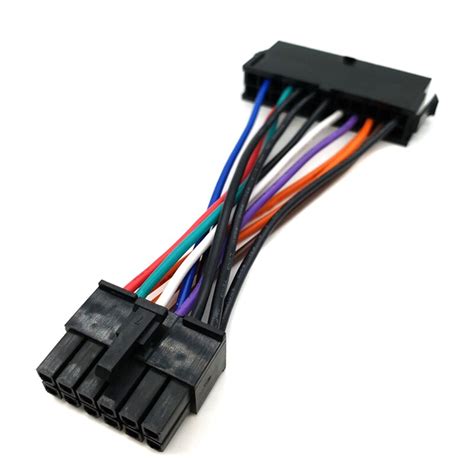 Atx 24pin To 14pin Adapter Power Cable Cord For Lenovo For Ibm Q77 B75 A75 Q75 Motherboard 18awg