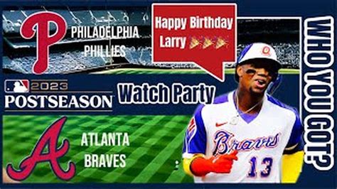 Philadelphia Phillies Vs Atlanta Braves 2023 One News Page VIDEO