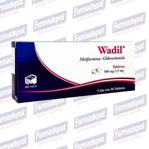 Metformina Glibenclamida 50082 5 Mg C 30 Tabs Wadil Farmadepot