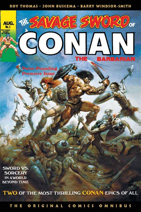 The Savage Sword Of Conan The Original Comics Omnibus Vol Fresh