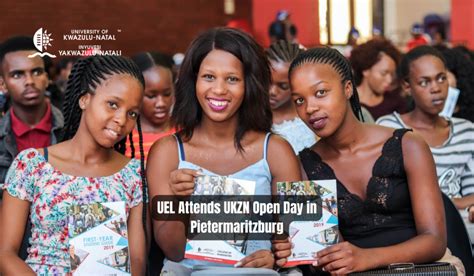 Uel Attends Ukzn Open Day In Pietermaritzburg