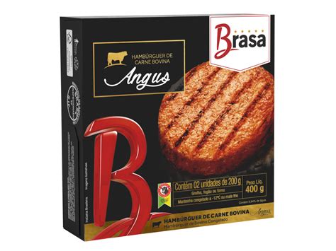 Hambúrguer Angus 200g 2 Unidades Brasa