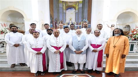 PM Visits Church On Easter Hope His Followers Get Message Of Harmony