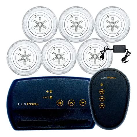 Kit Iluminação De Piscina 6 Led 9w Módulo Lux Pool Tholz