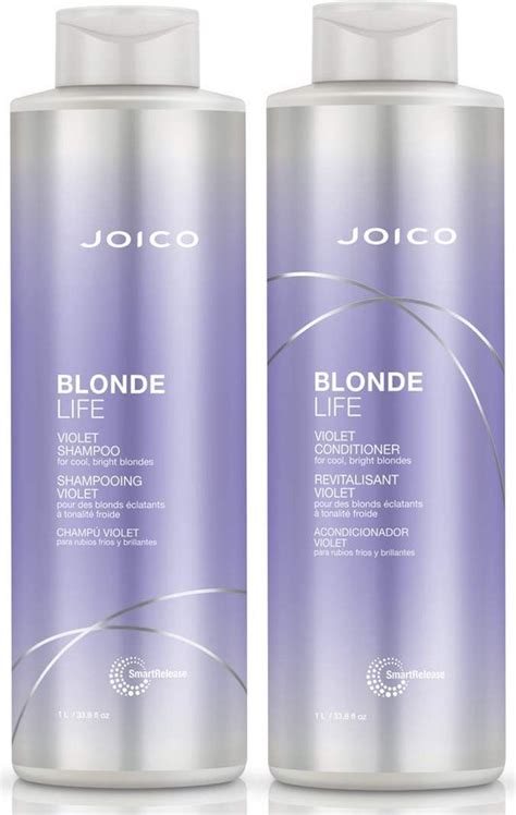 Joico Blonde Life Violet Shampoo Conditioner Liter Duo Bol