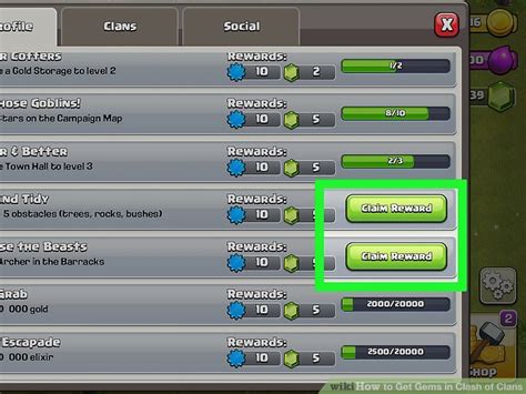 How To Get Gems In Clash Of Clans With Pictures Wikihow