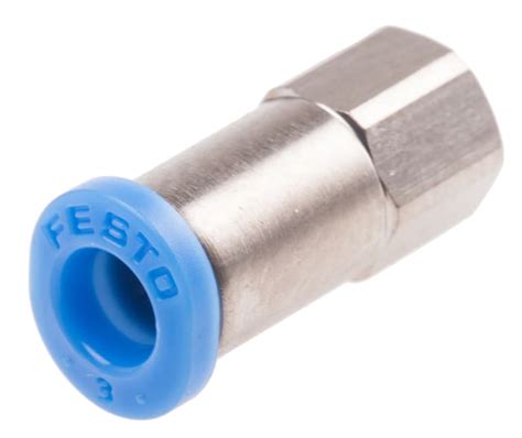 QSMF M3 3 Festo Festo QS Series Straight Threaded Adaptor M3 Female