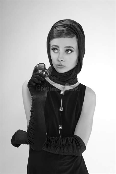 Beautiful Brunette Woman Stock Photo Image Of Cool Elegance 38914934