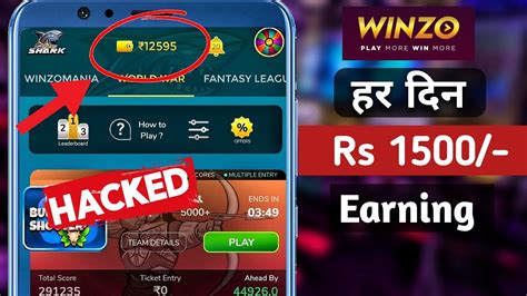 Winzo Gold Hack Trick 2022 Winzo Aap New Money Earning App Winzo