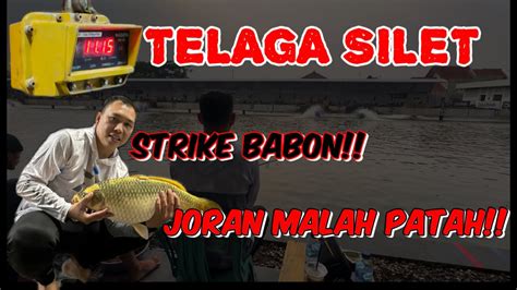 Konten Pertama Mancing Di Telaga Silet Lagi Asik Strike Joran Malah