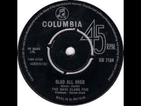 Dave Clark Five Glad All Over Lyrics Youtube