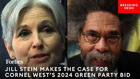 EXCLUSIVE Jill Stein Explains Why She Thinks Cornel West Is The Right