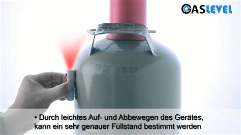 Gaslevel F Llstandsanzeiger F R Gasflaschen Youtube