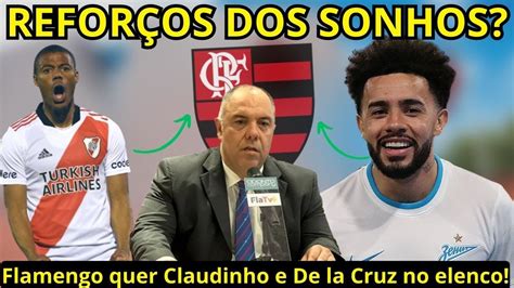 Mercado Em Chamas Flamengo Negocia Claudinho E De La Cruz