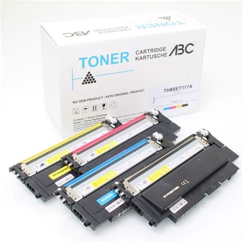 Set X Abc Huismerk Toner Geschikt Voor Hp A W A W A Voor Hp