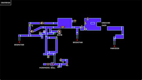 Super Metroid スーパーメトロイド攻略 エリア別マップ一覧 01nintendo