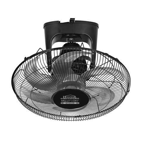 Ventilador Órbita 18 Negro MaxiFlow Home Elements