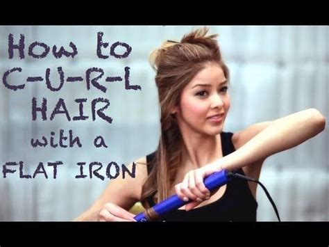 4 Ways To Get Sassy Curls With A Flat Iron