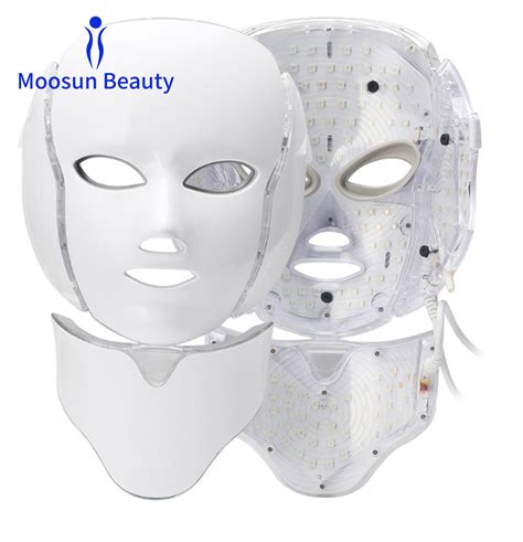 7 Colors Photodynamic Photon LED Light Facial Mask PDT Face Skin